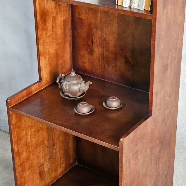 Kệ để đồ đa năng 60x47x210cm gỗ cao su KTB68209
