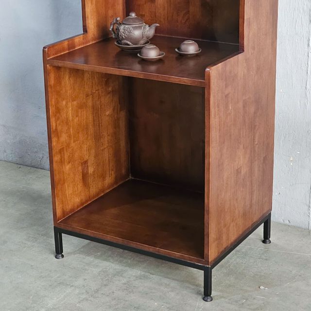 Kệ để đồ đa năng 60x47x210cm gỗ cao su KTB68209