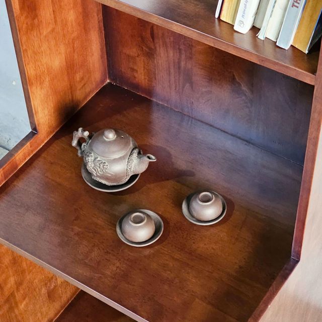 Kệ để đồ đa năng 60x47x210cm gỗ cao su KTB68209