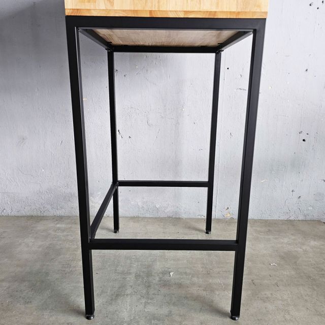 Kệ máy giặt có ngăn tủ 71x60x150cm gỗ cao su KMG68020