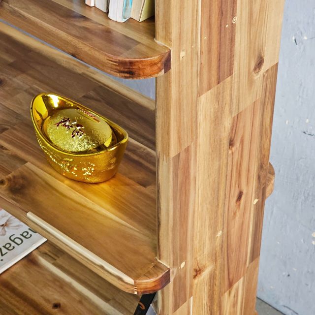 Kệ sách 5 tầng 80x30x160cm gỗ tràm KS68234