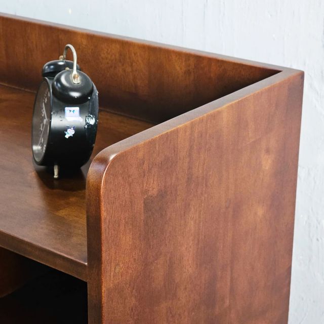 Tủ giày kết hợp kệ để đồ cửa lưới mây KG68055