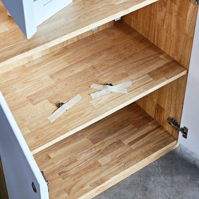 Tủ hồ sơ cao gỗ cao su 5 tầng 2 cửa (80x40x220cm)