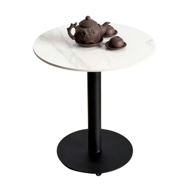 Bàn bên sofa 60x60cm mặt đá ceramic SST046