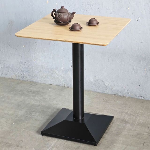 Bàn cafe vuông 60x60cm gỗ plywood vát cạnh CFD68255