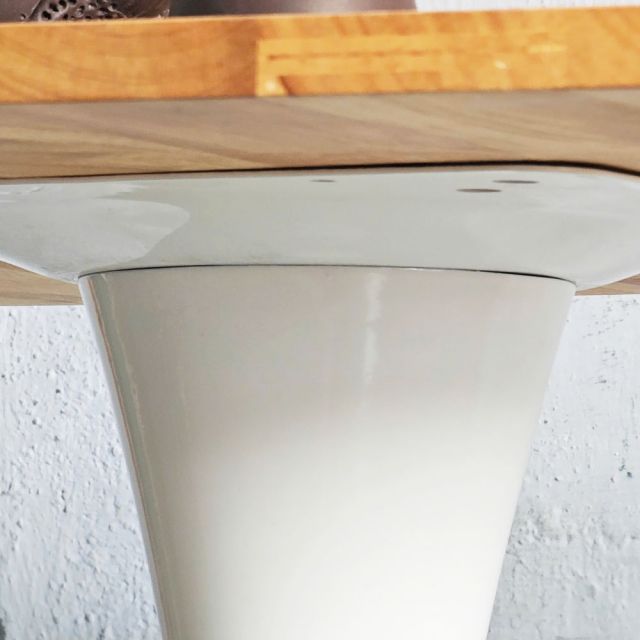 Bàn cafe vuông 60x60cm chân Tolix sắt CFD68253