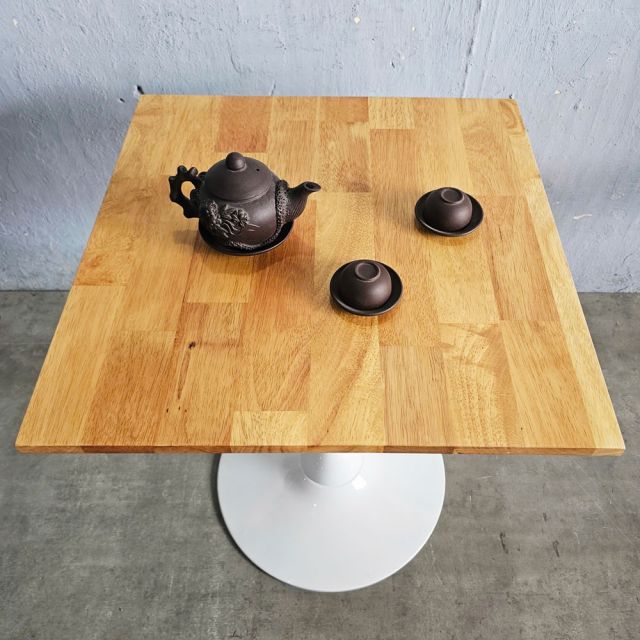 Bàn cafe vuông 60x60cm chân Tolix sắt CFD68253