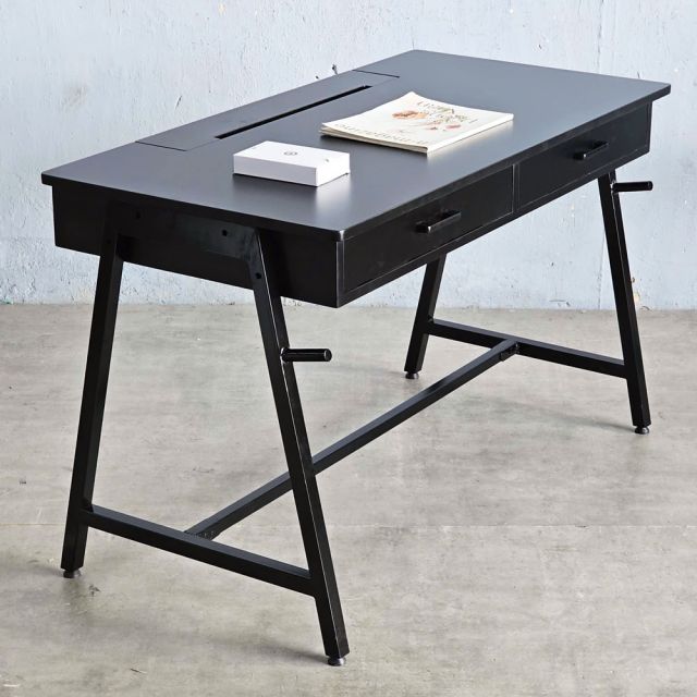 Bàn công nghệ ZDesk 120x60cm gỗ cao su ZD016