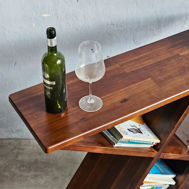 Bàn console Nodus 100x30x88cm gỗ tràm CST095