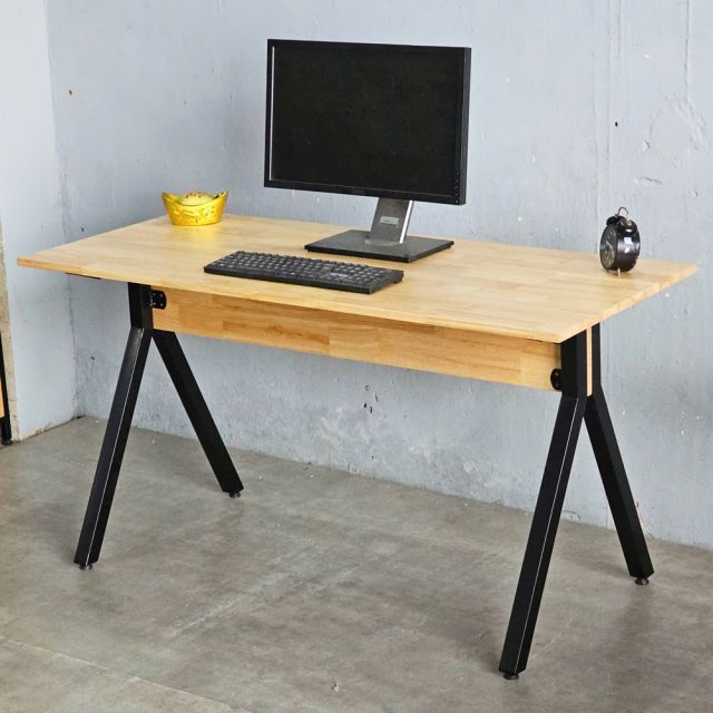 Bàn làm việc Vesta 140x60cm gỗ cao su SPD68241