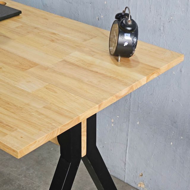 Bàn làm việc Vesta 140x60cm gỗ cao su SPD68241
