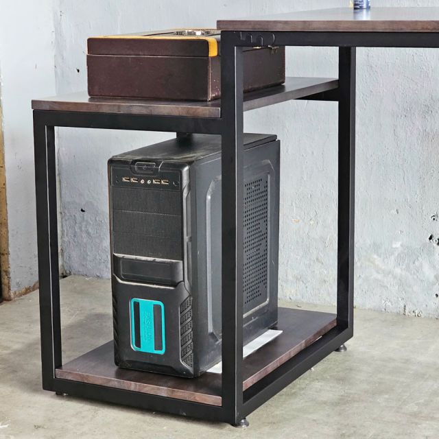 Bàn vi tính kết hợp kệ CPU và máy in 160x60x75(cm) COD68043