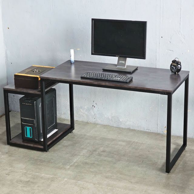Bàn vi tính kết hợp kệ CPU và máy in 160x60x75(cm) COD68043