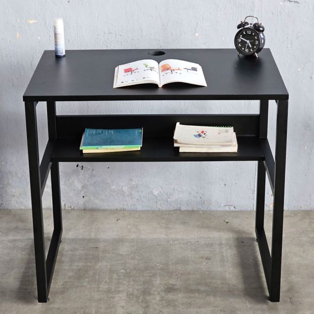 Bàn làm việc mini SIBA 80x60cm gỗ cao su FD68073