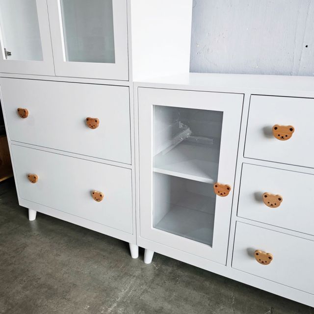 Bộ tủ đồ trẻ em 180x60x200cm gỗ cao su TQA68056