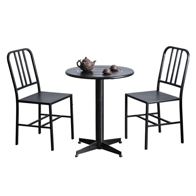 Combo bộ bàn ghế cafe sắt ngoài trời CBNT009 Combo bộ bàn ghế cafe sắt ngoài trời CBNT009