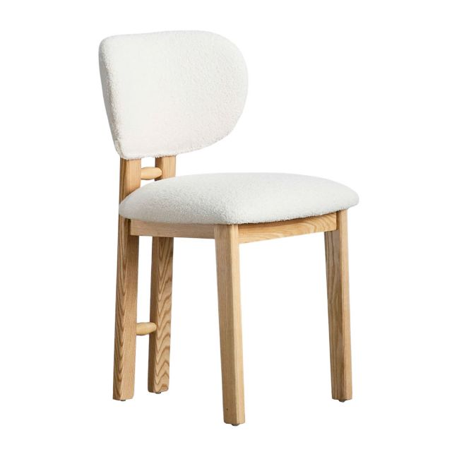 Ghế Amazon bọc lông cừu chân gỗ Ash GSK007 Ghế Amazon bọc lông cừu chân gỗ Ash GSK007