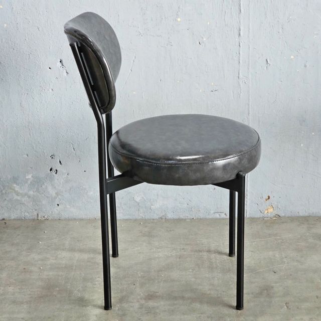Ghế ăn nệm bọc simili khung sắt GA68037