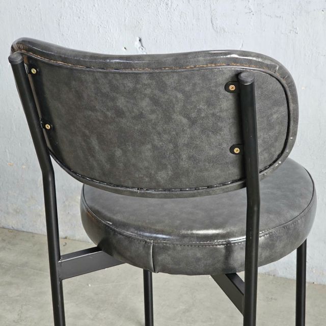 Ghế ăn nệm bọc simili khung sắt GA68037