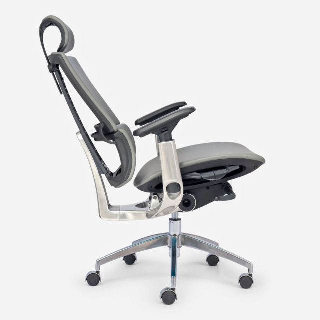 Ghế công thái học Taican bọc da có tựa đầu TAICAN01