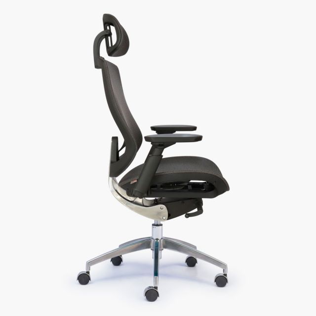 Ghế công thái học SIGIS bọc lưới có tựa đầu SIGIS01