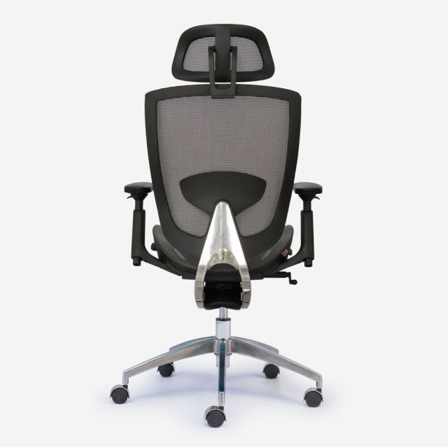 Ghế công thái học SIGIS bọc lưới có tựa đầu SIGIS01