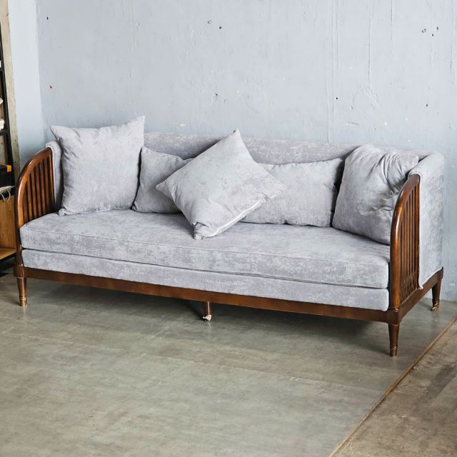 Ghế sofa băng INDOCHI 200x72x79cm bọc vải khung gỗ Ash SFB68092