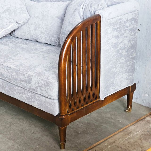 Ghế sofa băng INDOCHI 200x72x79cm bọc vải khung gỗ Ash SFB68092