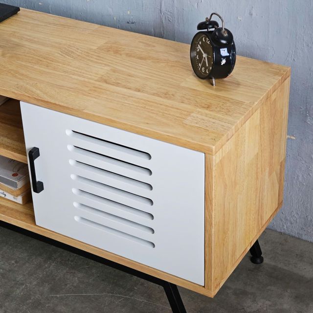 Kệ TV Codia 160x35x50cm gỗ cao su KTV68118
