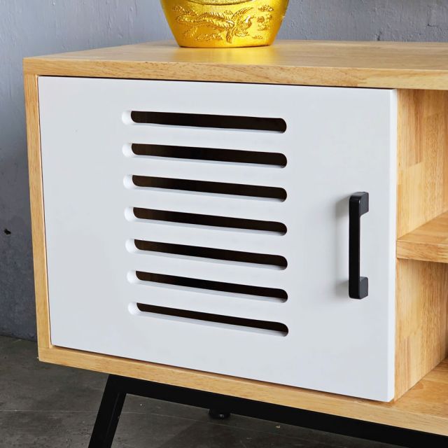 Kệ TV Codia 160x35x50cm gỗ cao su KTV68118