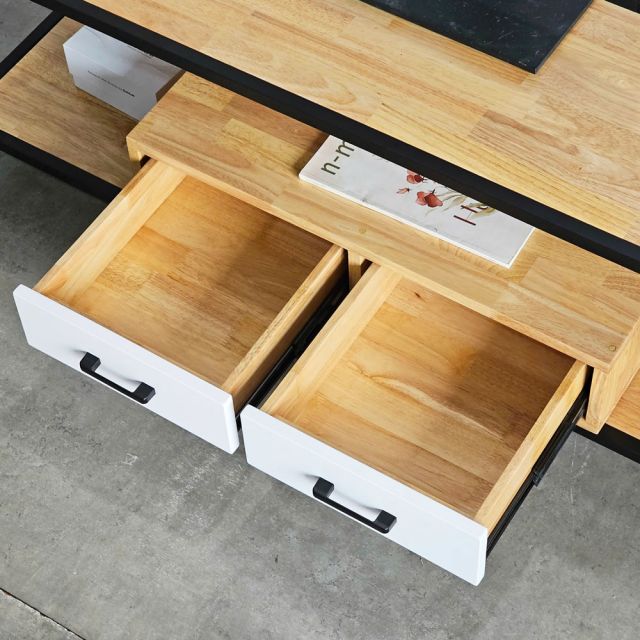 Kệ tivi phòng khách khung sắt sơn tĩnh điện hiện đại KTV68106