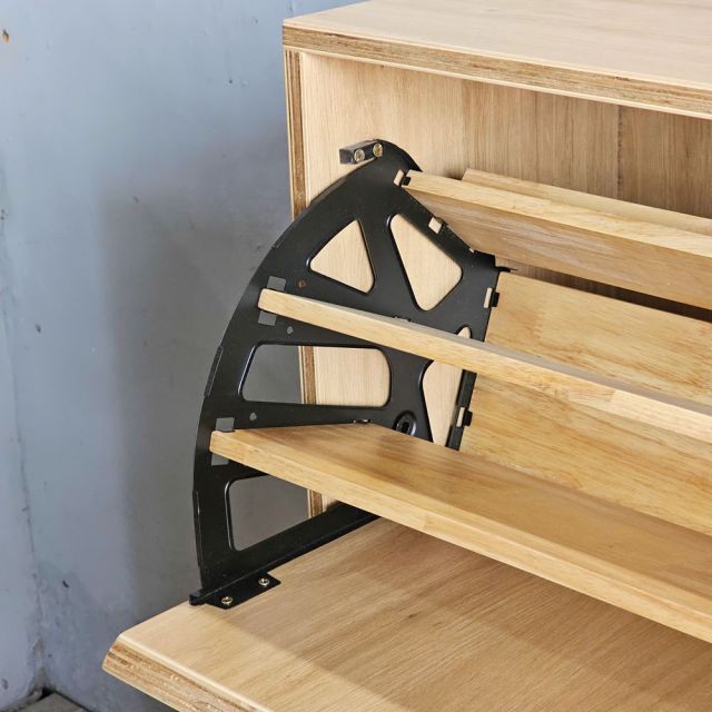 Tủ giày cửa lật 3 ngăn 60x30x120cm gỗ plywood KG68085