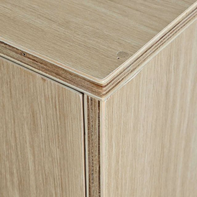 Tủ giày cửa lật 3 ngăn 60x30x120cm gỗ plywood KG68085