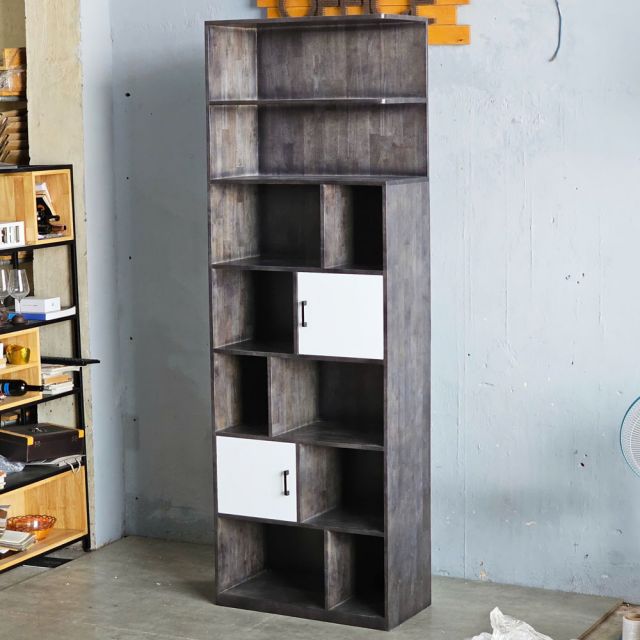 Kệ để đồ 80x40x240cm gỗ cao su KTB68210