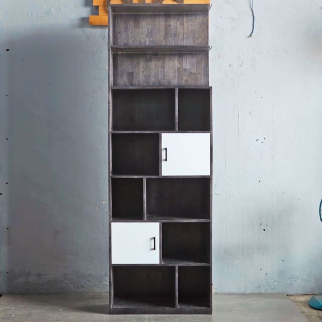 Kệ để đồ 80x40x240cm gỗ cao su KTB68210