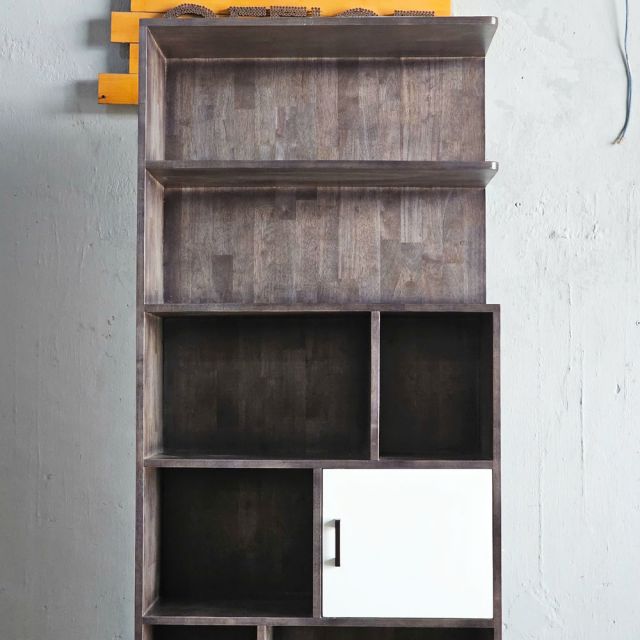 Kệ để đồ 80x40x240cm gỗ cao su KTB68210