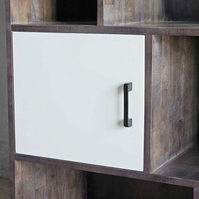 Kệ để đồ 80x40x240cm gỗ cao su KTB68210