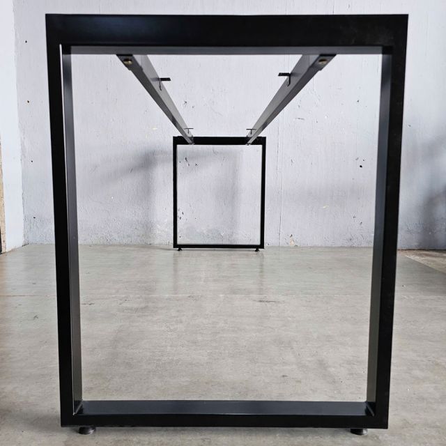 Chân sắt bàn làm việc hệ Rectang 200x60cm lắp ráp HCRT027