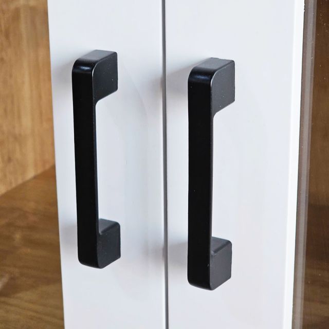 Tủ tài liệu gỗ cao su, tủ trang trí văn phòng 60x35x140cm - THS68075