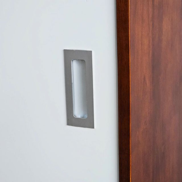 Tủ quần áo cửa lùa 130x55x200cm gỗ cao su KQA68067
