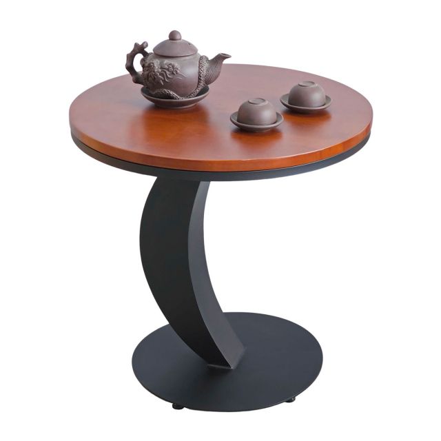 Bàn bên sofa 60x60cm chân sắt SST048