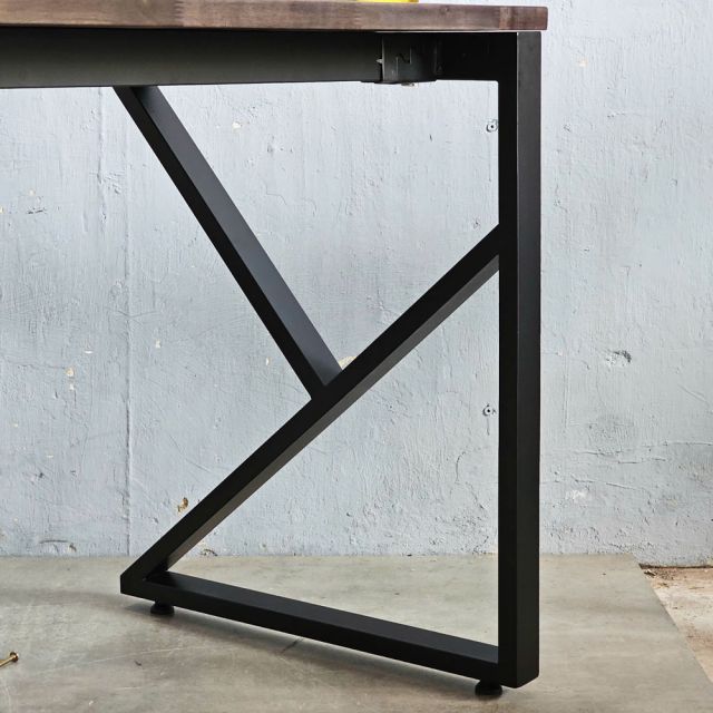 Bàn góc L 160x120cm gỗ tràm hệ KConcept HBKC053
