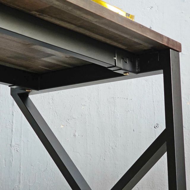 Bàn góc L 160x120cm gỗ tràm hệ KConcept HBKC053