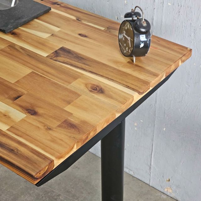 Bàn làm việc 120x60cm gỗ tràm chân sắt SPD68242