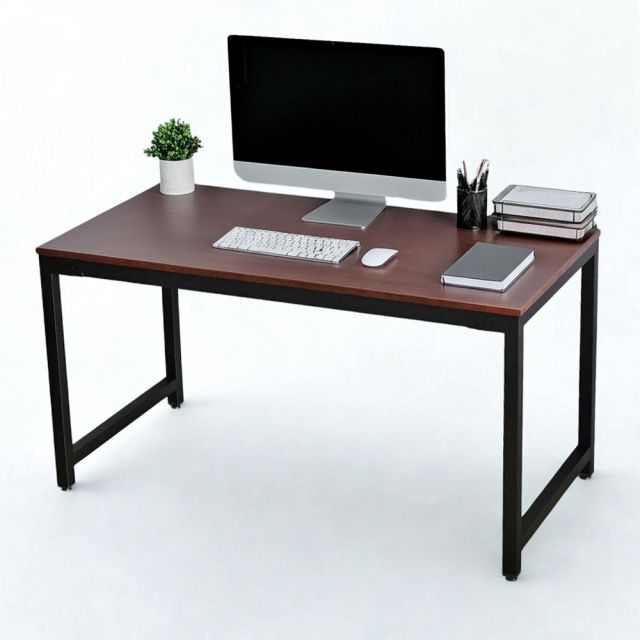 Bàn làm việc 140x70cm gỗ cao su hệ URA HBUR005 Bàn làm việc 140x70cm gỗ cao su hệ URA HBUR005