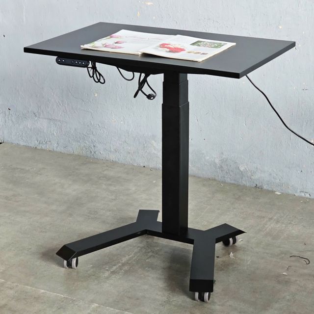 Bàn nâng hạ chiều cao 80x50cm gỗ cao su FLD031