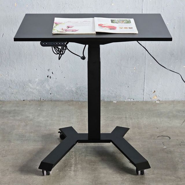 Bàn nâng hạ chiều cao 80x50cm gỗ cao su FLD031