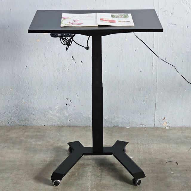 Bàn nâng hạ chiều cao 80x50cm gỗ cao su FLD031