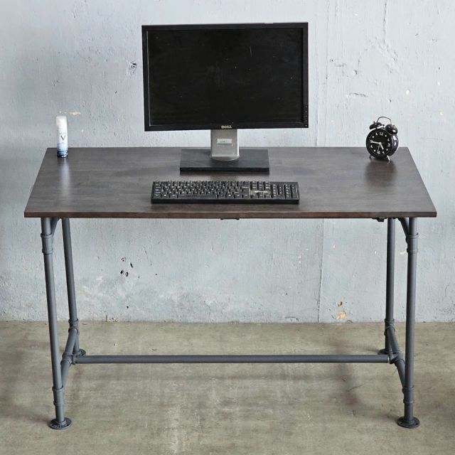 Bàn làm việc 120x60cm chân sắt ống nước PPF016