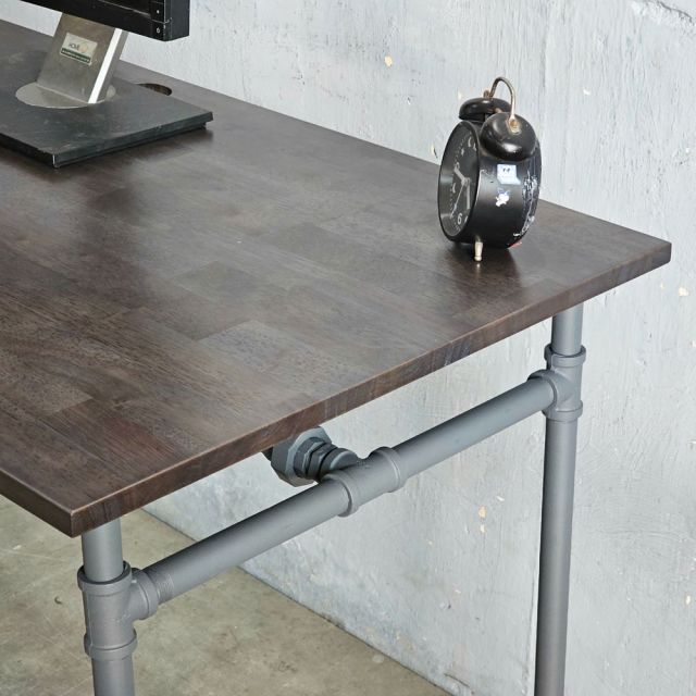 Bàn làm việc 120x60cm chân sắt ống nước PPF016